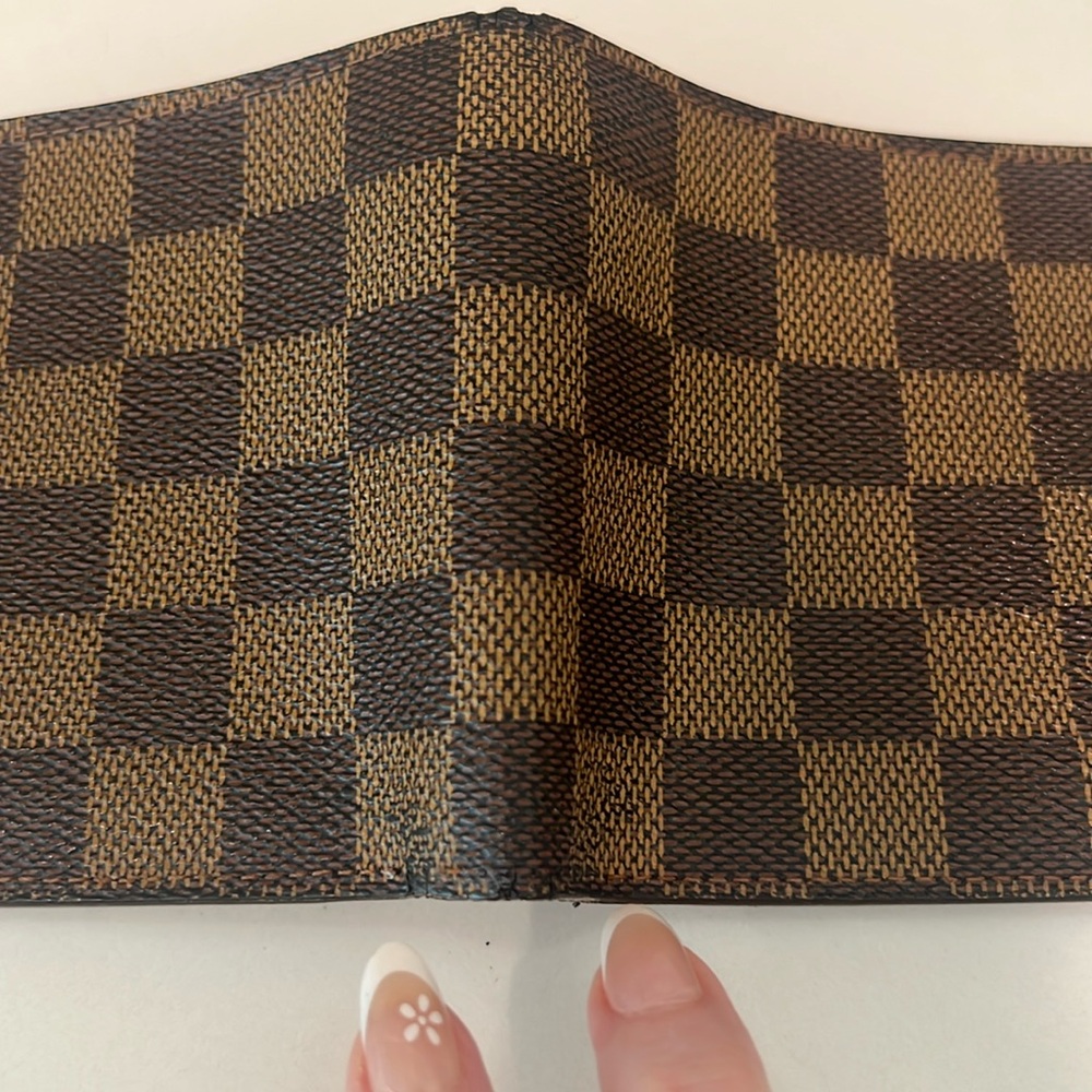 Louis Vuitton Men’s Marco Wallet DE Damier Ebene Canvas Authentic - Picture 4 of 16